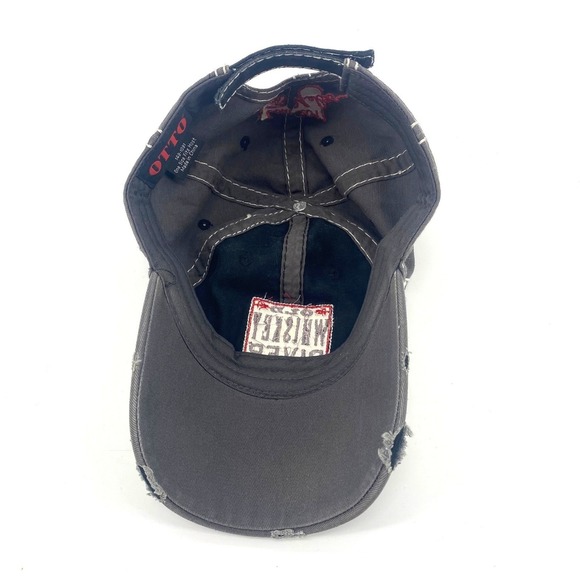 Old Whiskey River Don't Run Dry Distressed Baseball Cap Willie Nelson Tour 2017 - Picture 7 of 8